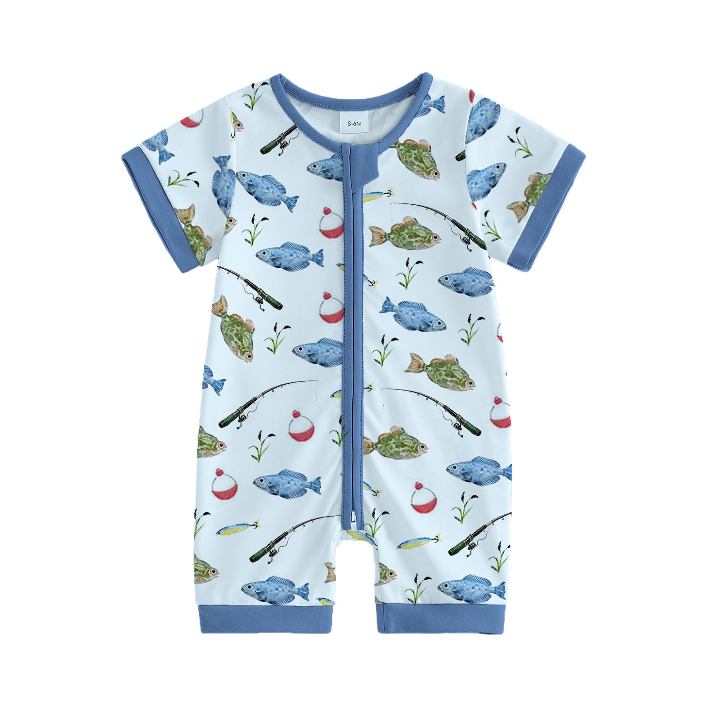 Little Angler Baby Onesie