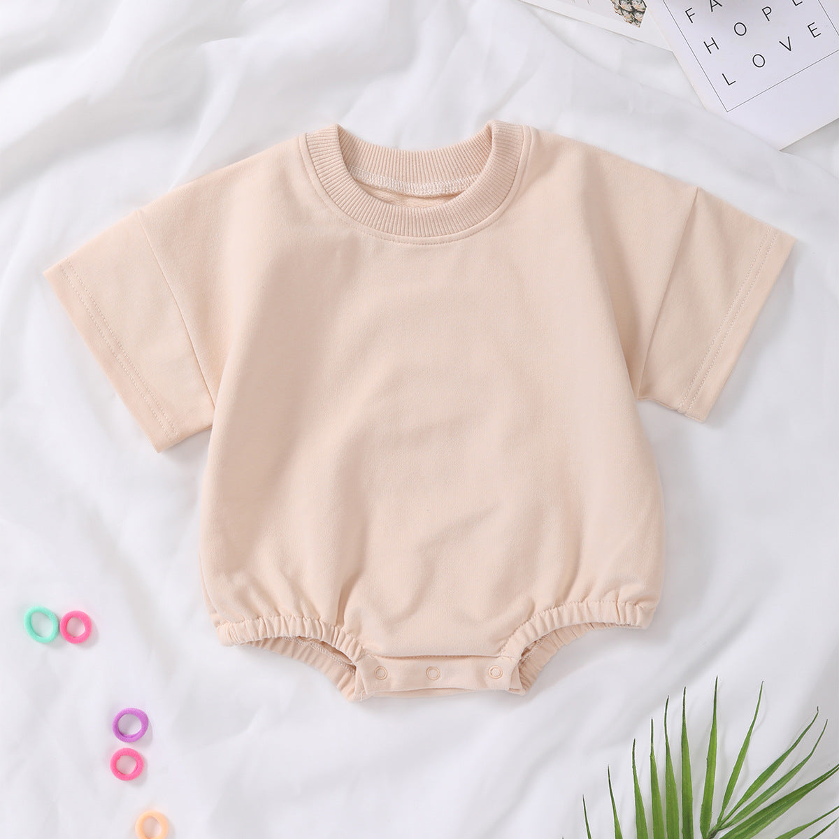 Organic Cotton Baby Romper