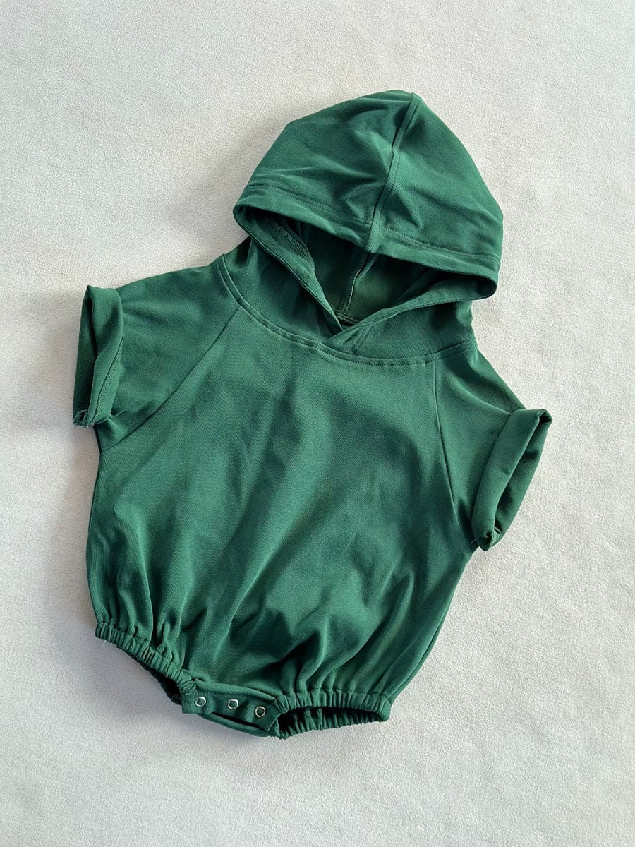 Candy Hooded Baby Romper