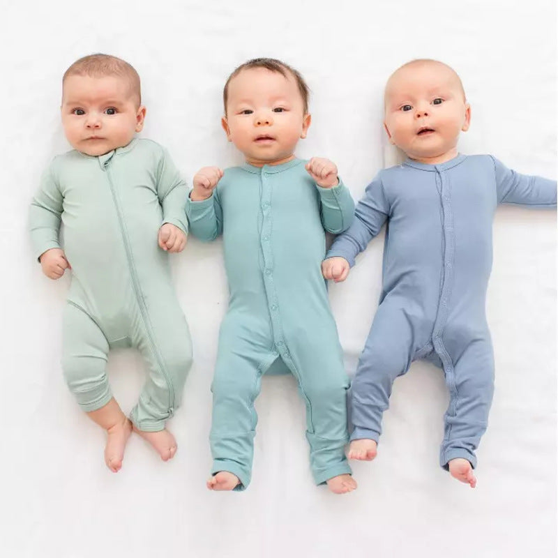 Bamboo Baby Lounger Romper