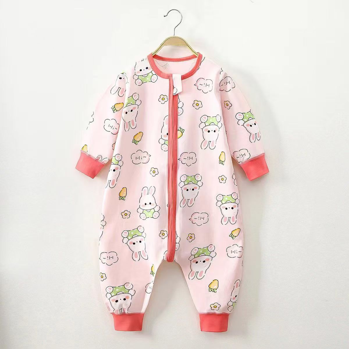 Cozy Split-Leg Baby Romper
