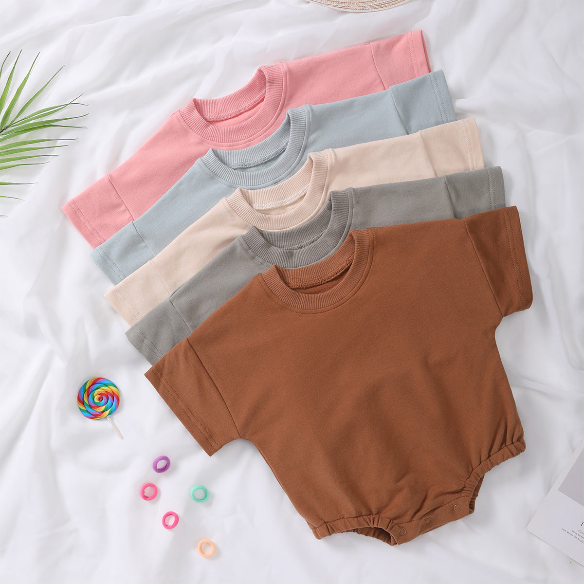 Organic Cotton Baby Romper
