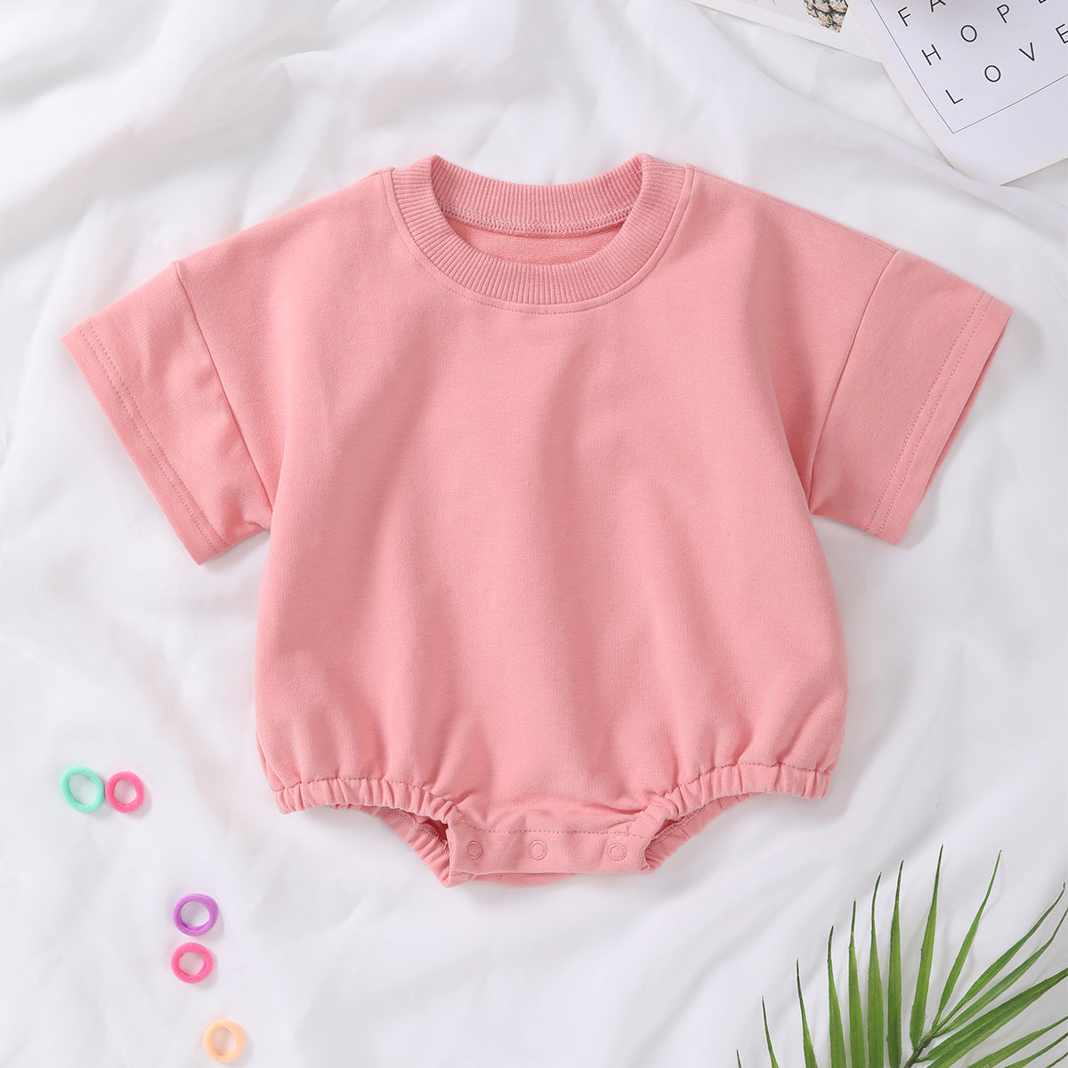 Organic Cotton Baby Romper
