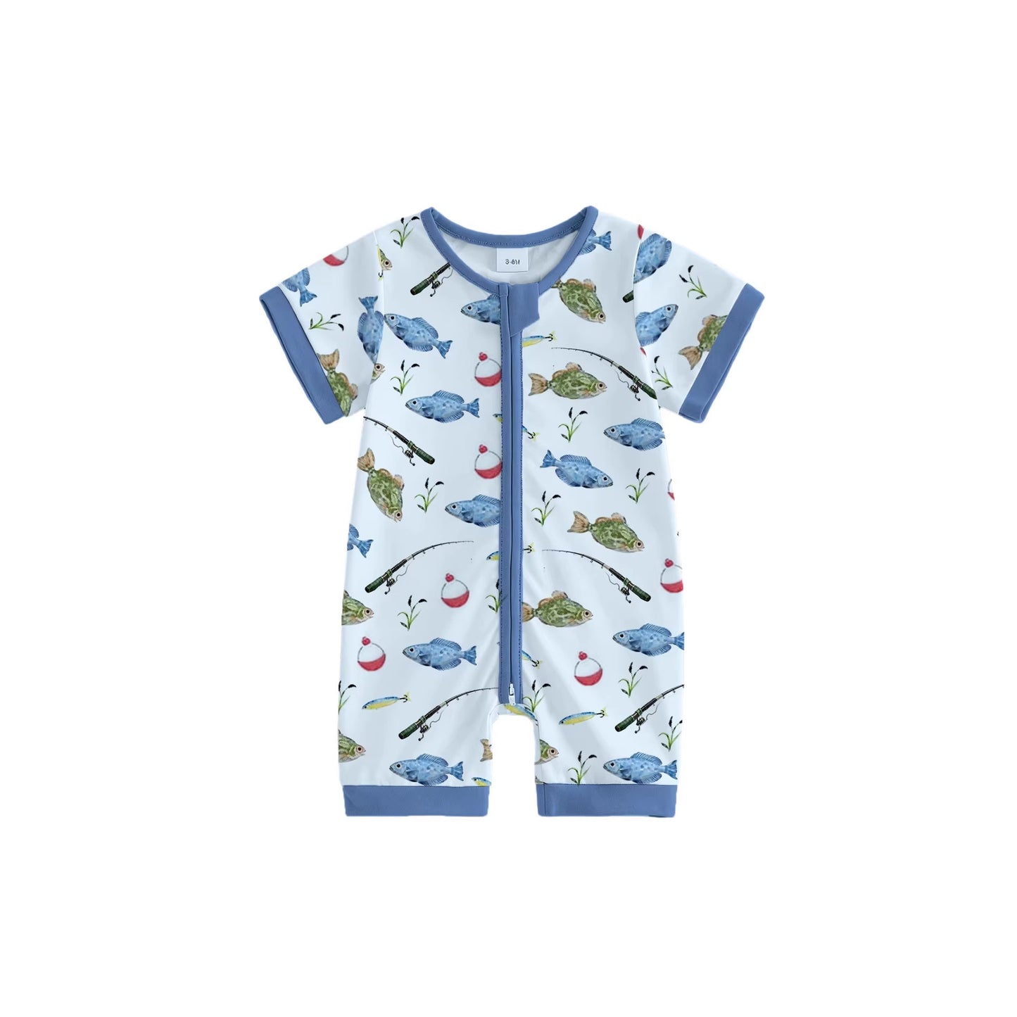Little Angler Baby Onesie