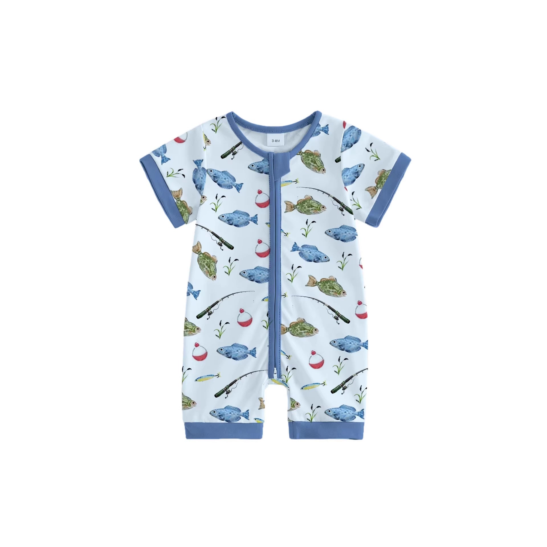 Little Angler Baby Onesie