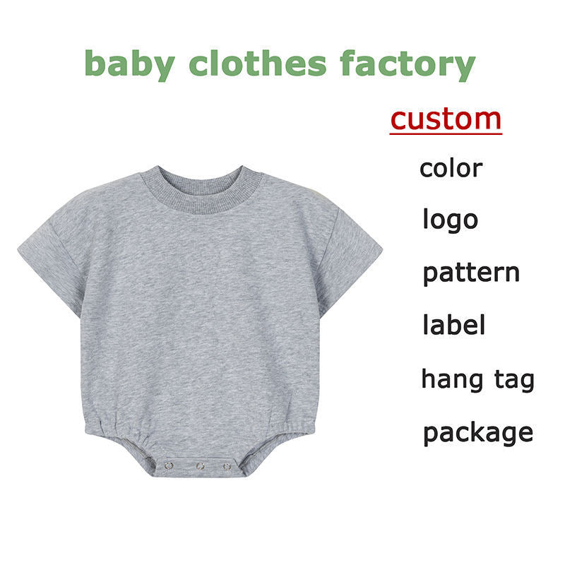 Organic Cotton Baby Romper