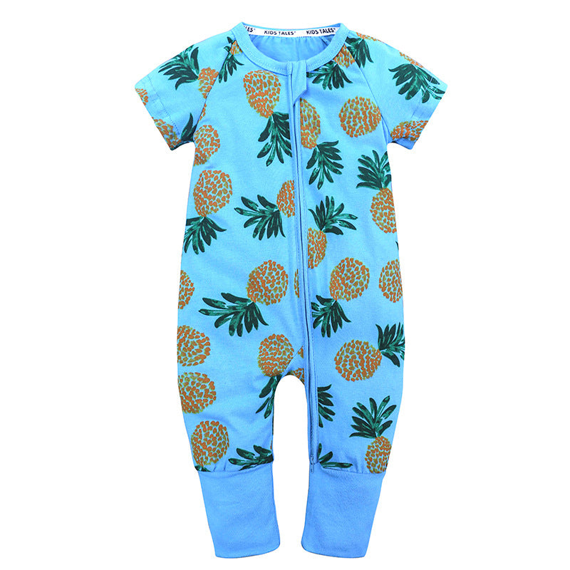 Cartoon Baby Snap Onesie