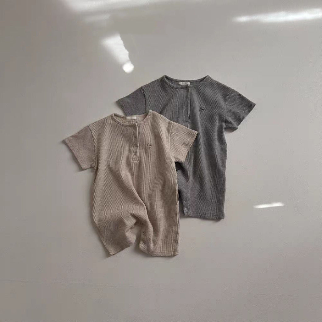 Baby Boy Crew Neck Romper