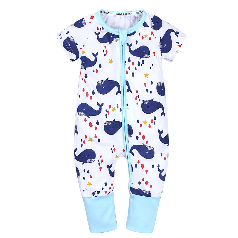 Cartoon Baby Snap Onesie