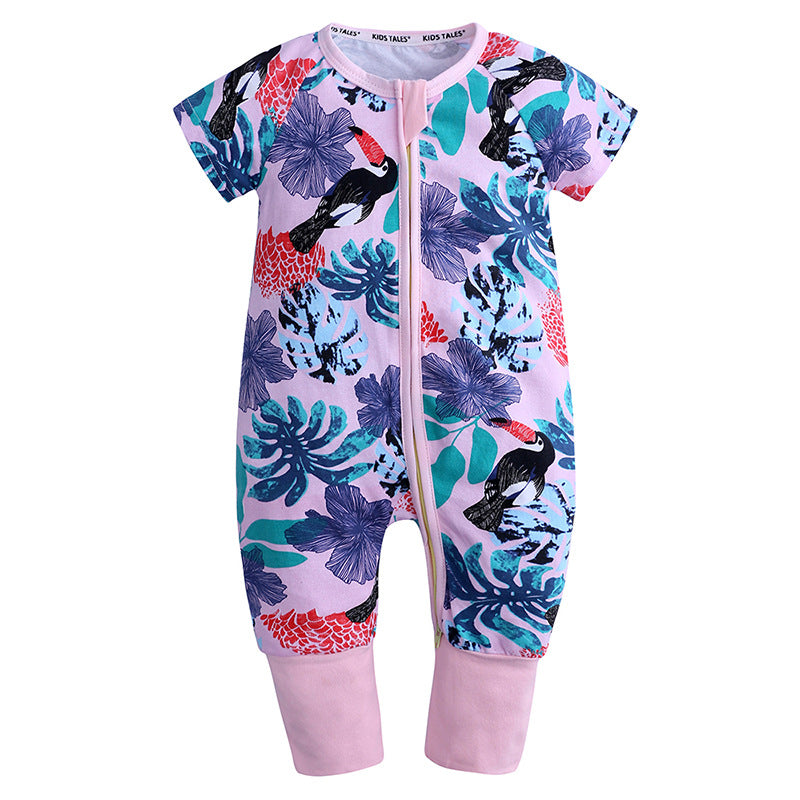 Cartoon Baby Snap Onesie