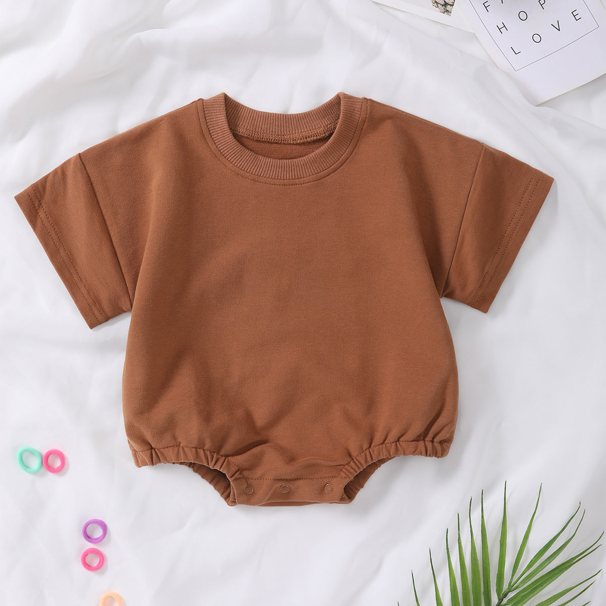Organic Cotton Baby Romper