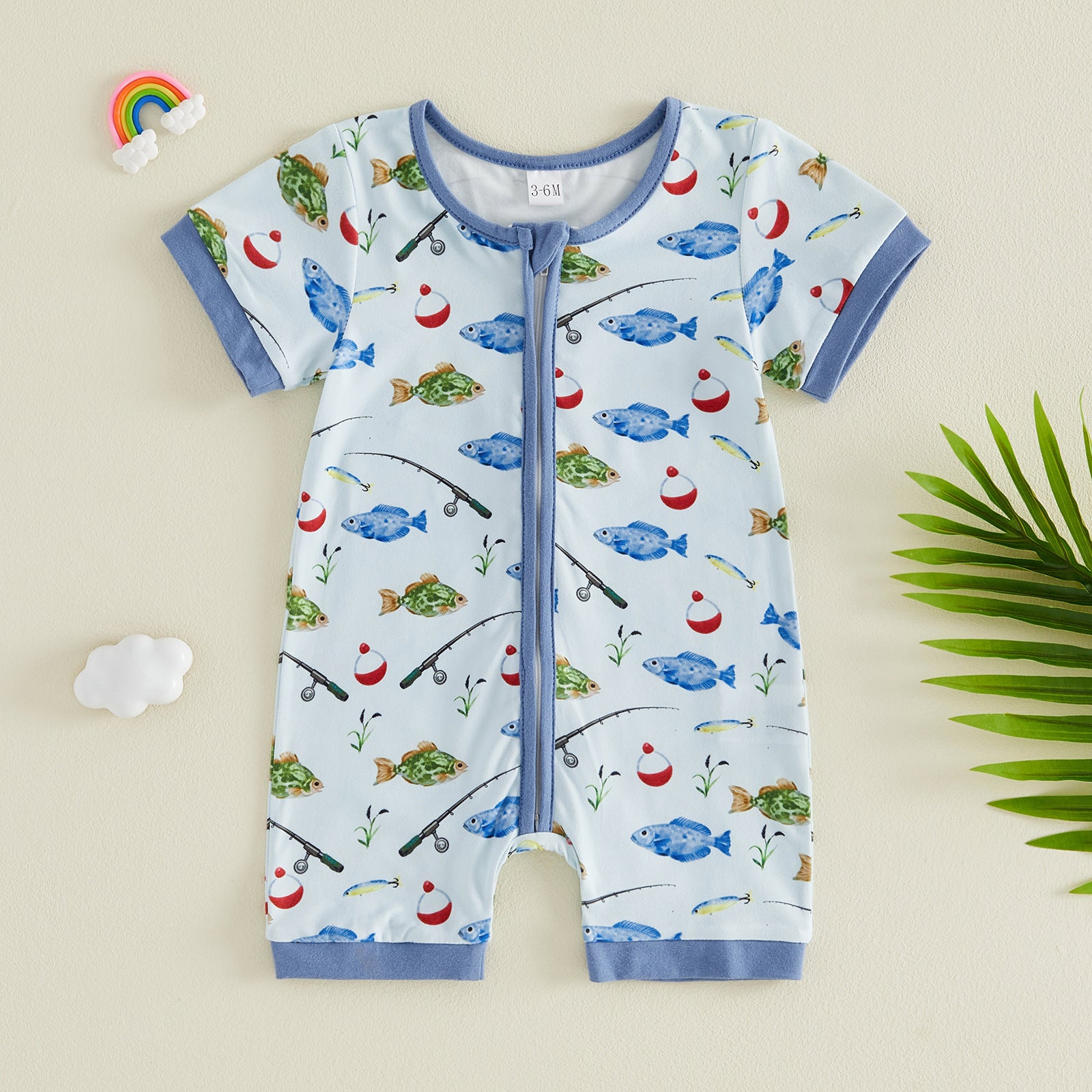 Little Angler Baby Onesie