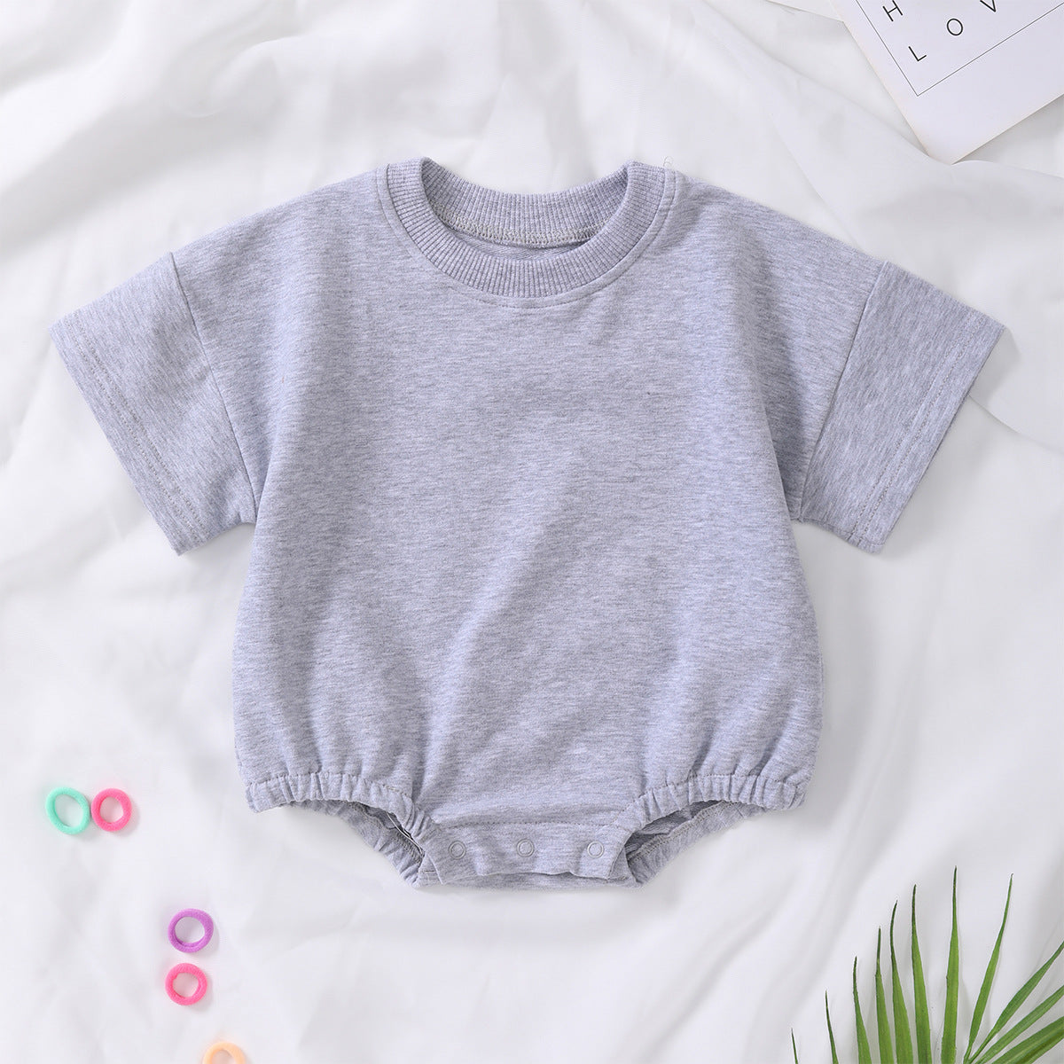 Organic Cotton Baby Romper