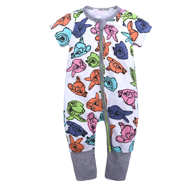 Cartoon Baby Snap Onesie