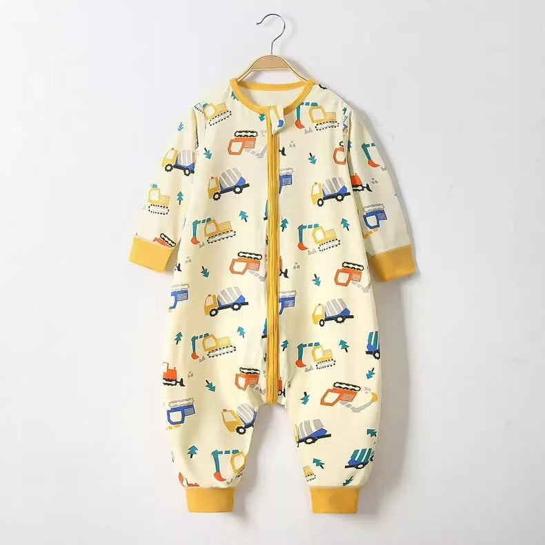 Cozy Split-Leg Baby Romper