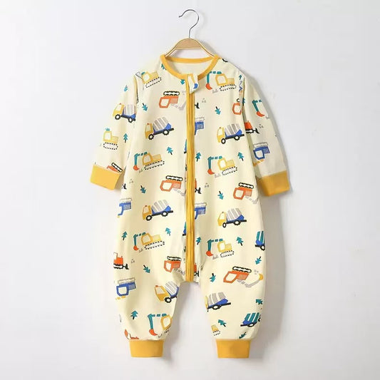 Cozy Split-Leg Baby Romper