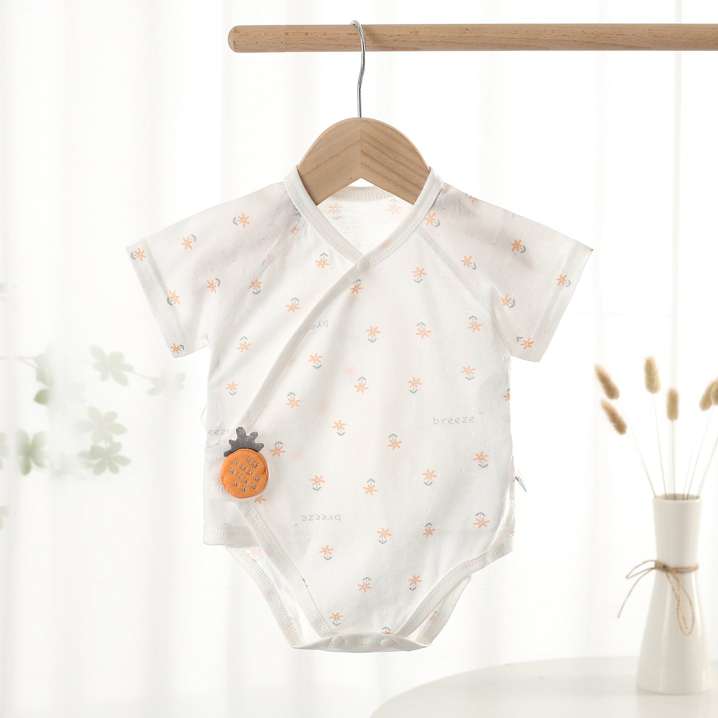 Soft Cotton Baby Bodysuit