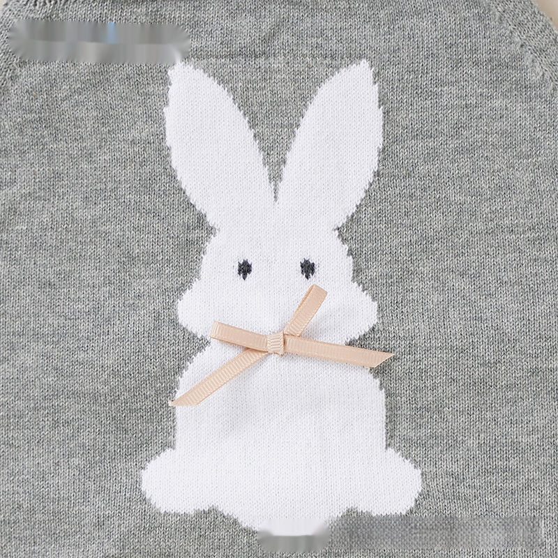 Cozy Rabbit Baby Romper