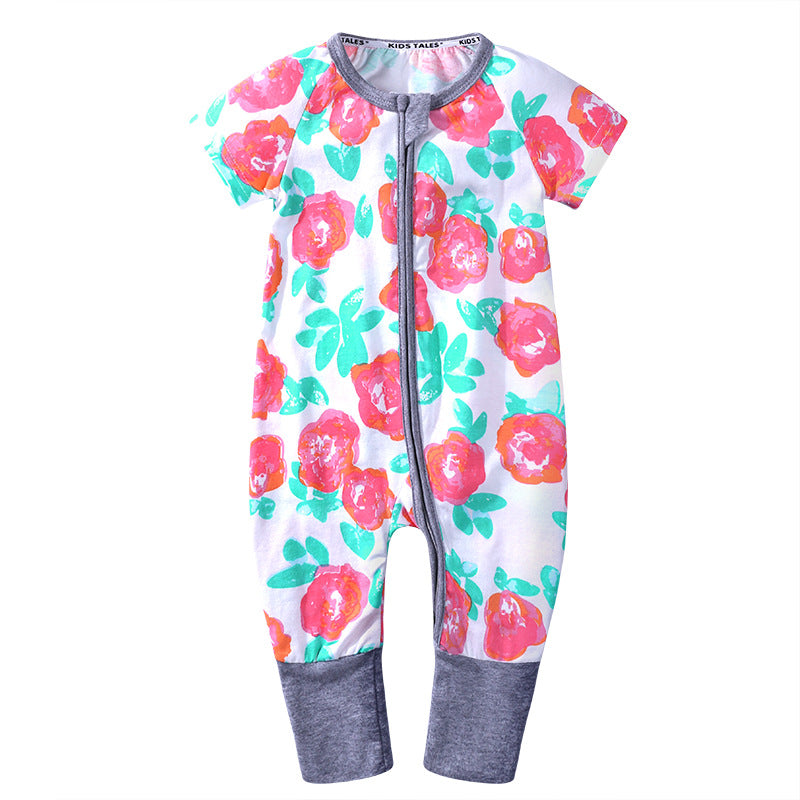 Cartoon Baby Snap Onesie