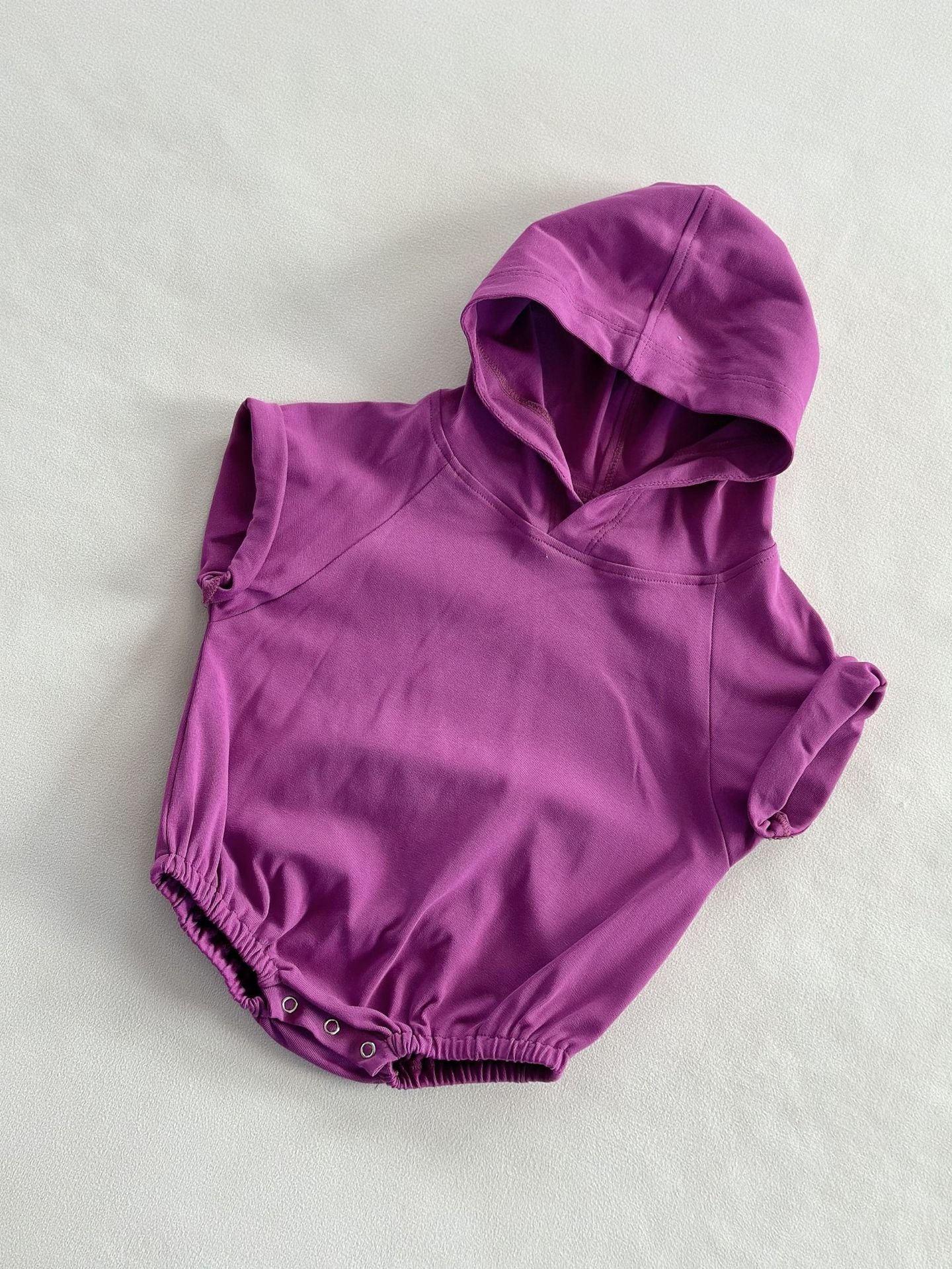 Candy Hooded Baby Romper