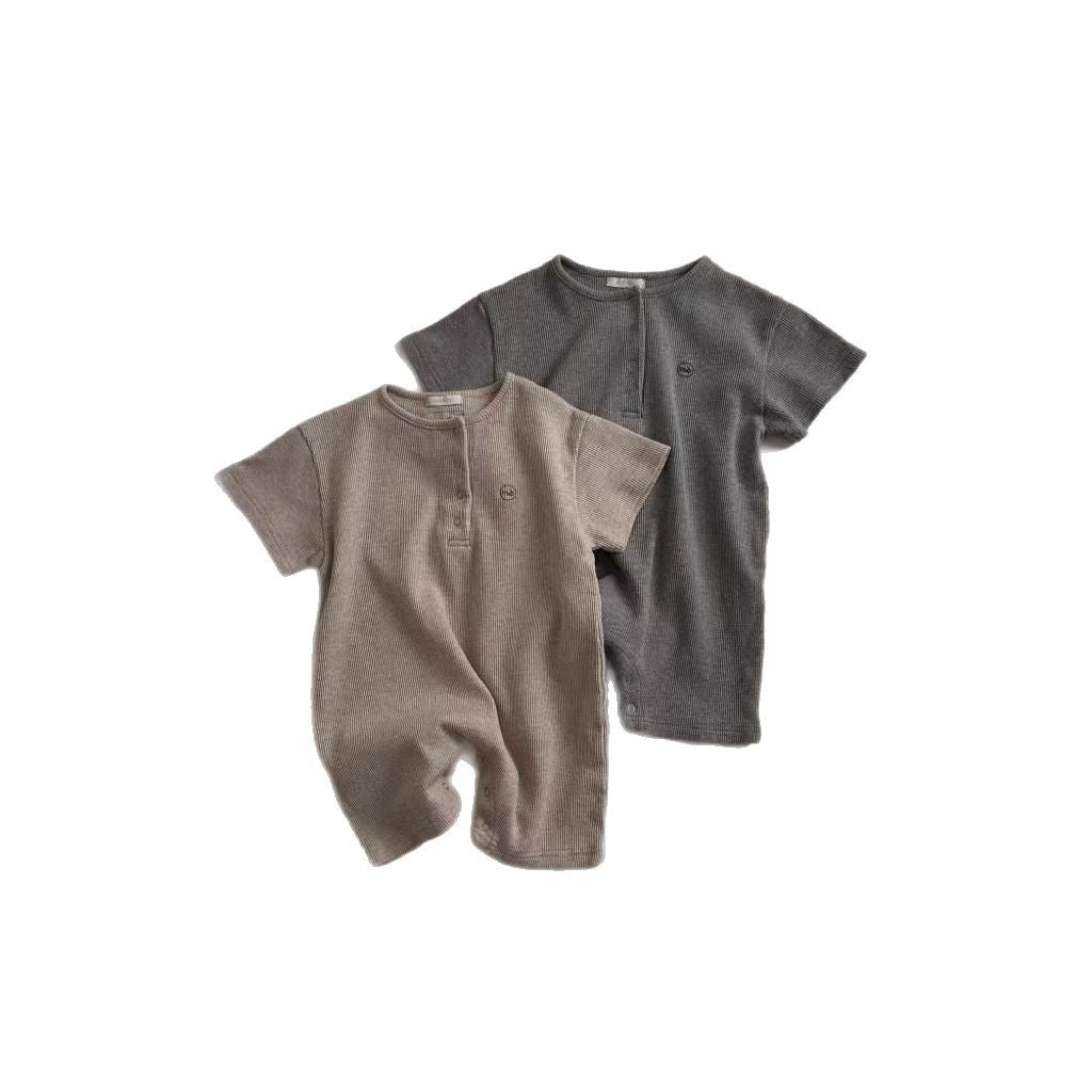 Baby Boy Crew Neck Romper