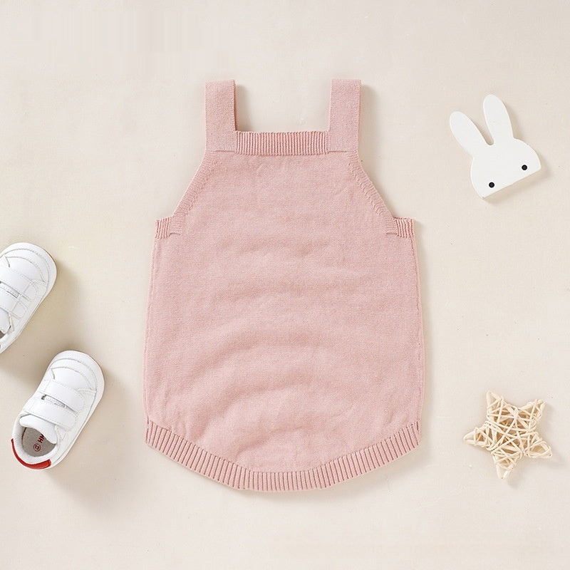 Cozy Rabbit Baby Romper