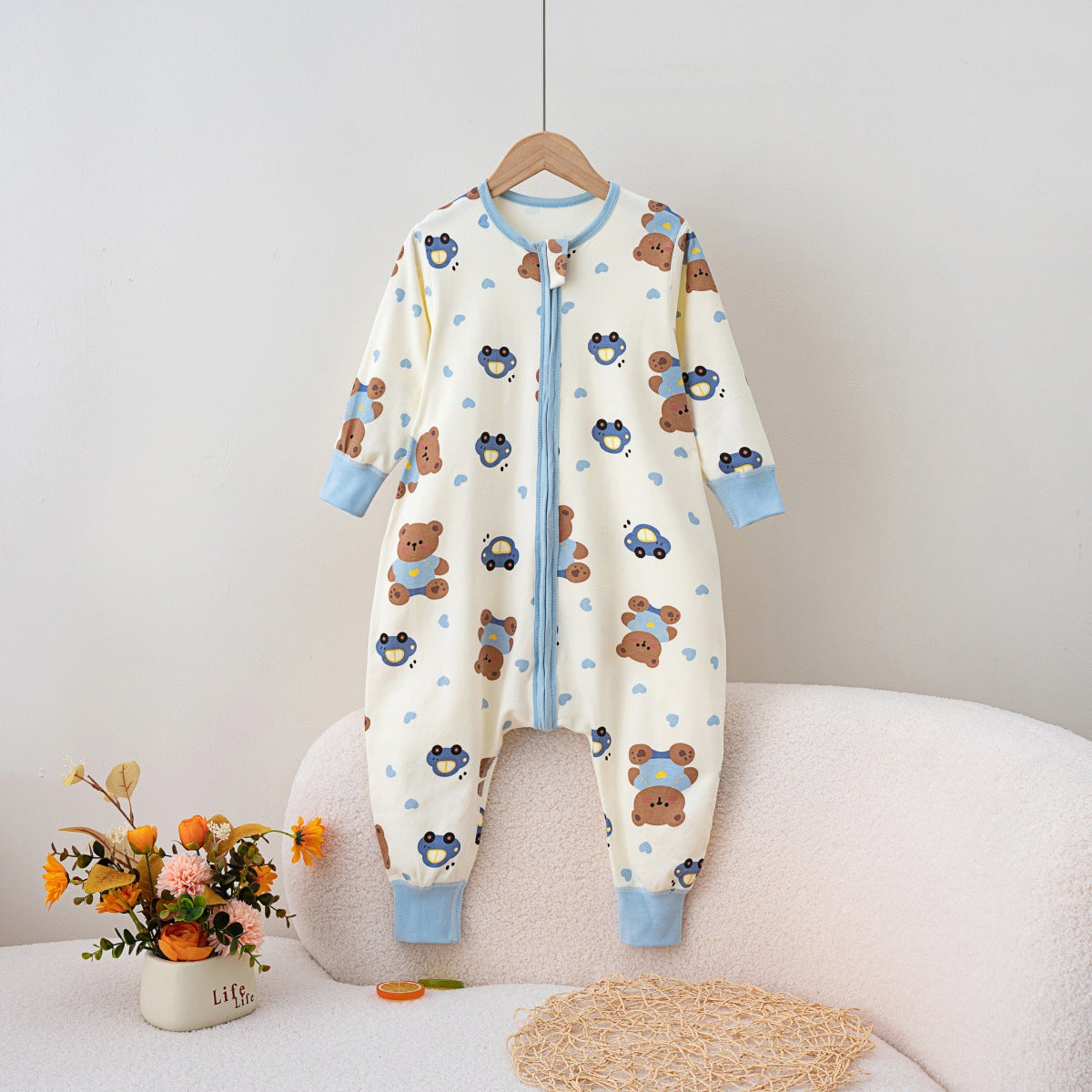 Cozy Split-Leg Baby Romper