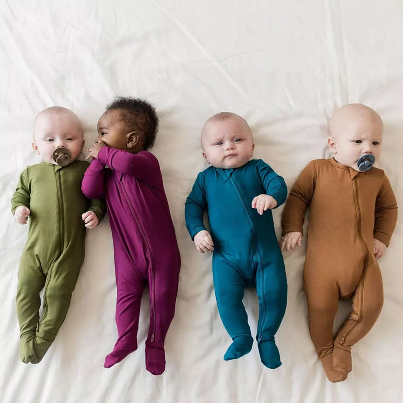 Bamboo Baby Lounger Romper