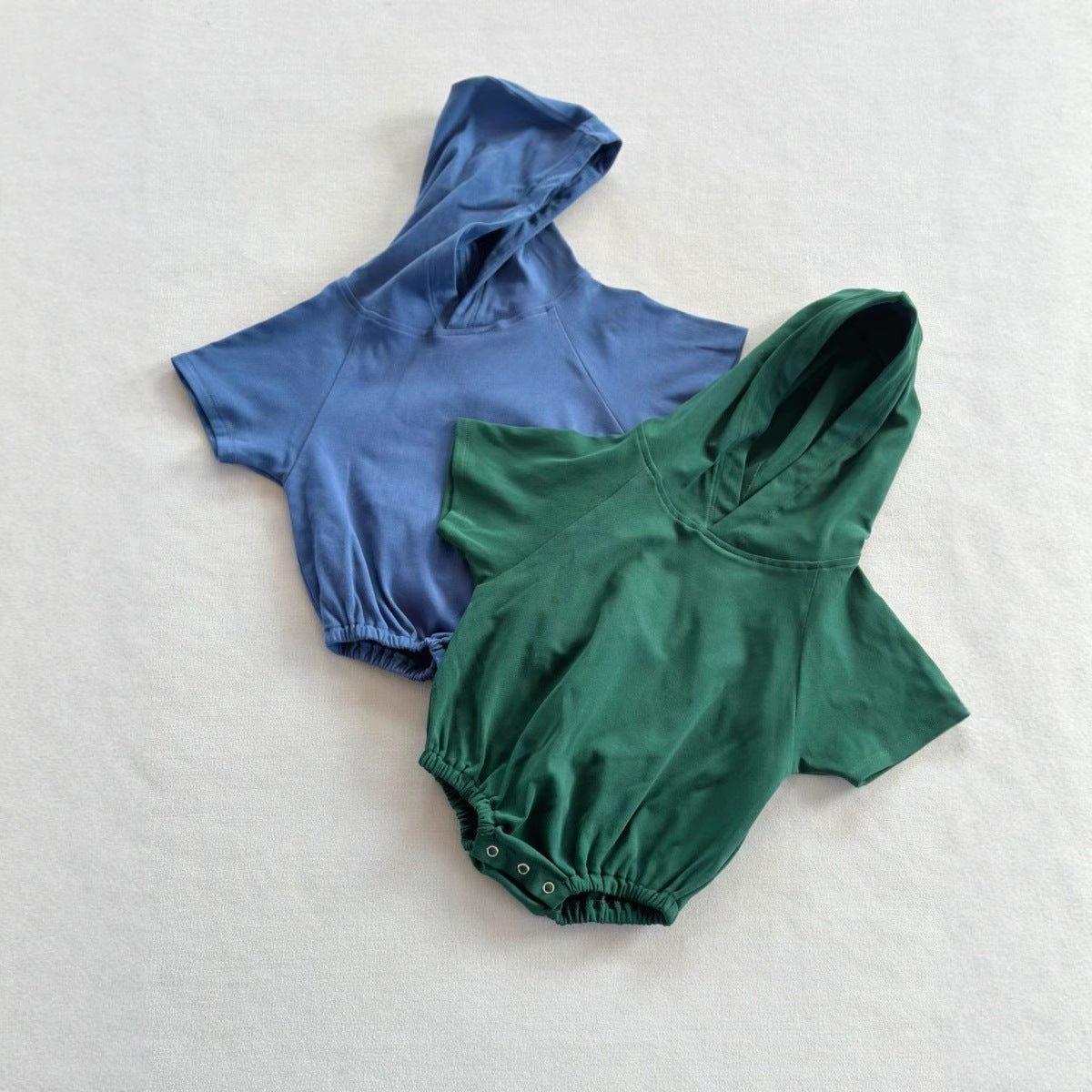 Candy Hooded Baby Romper