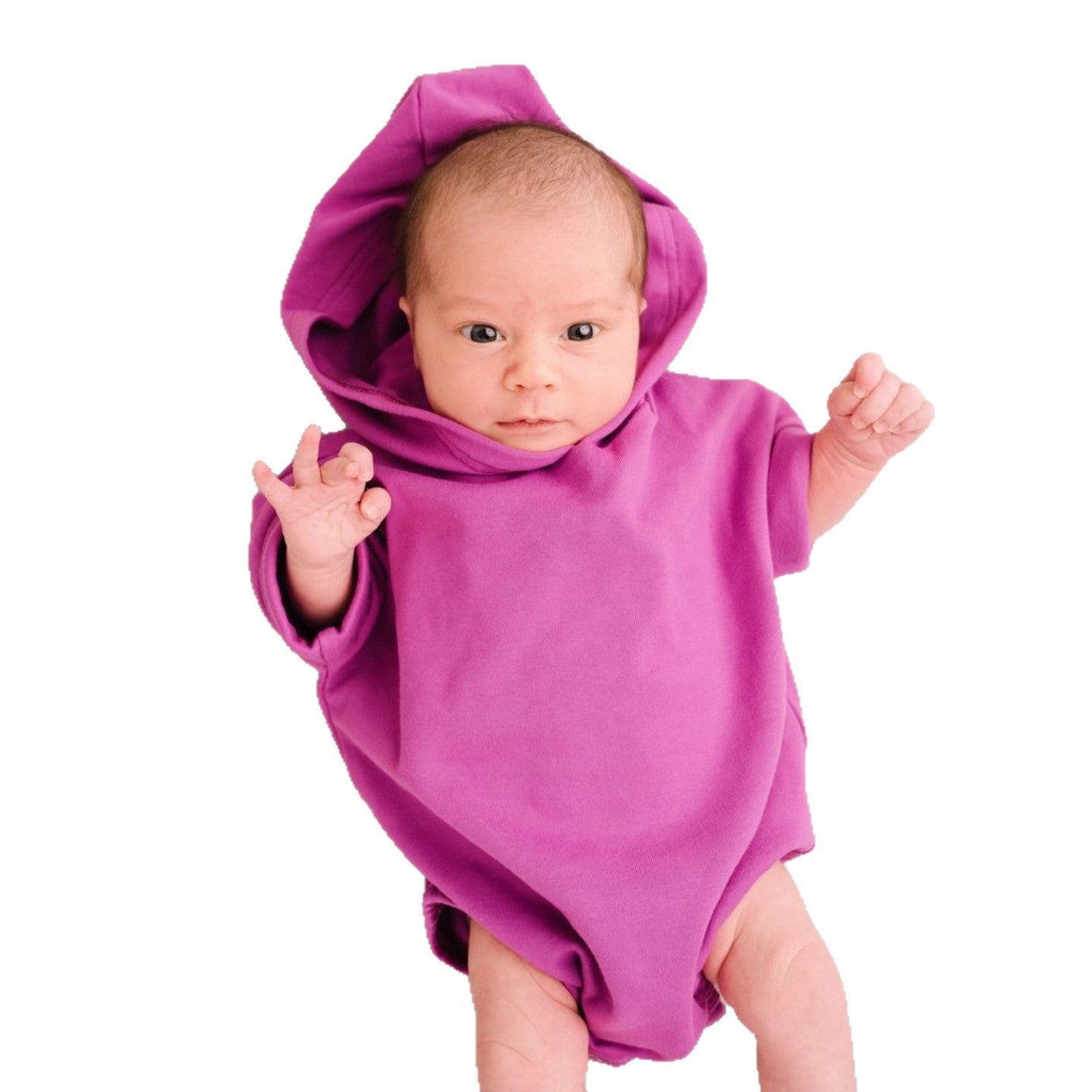 Candy Hooded Baby Romper