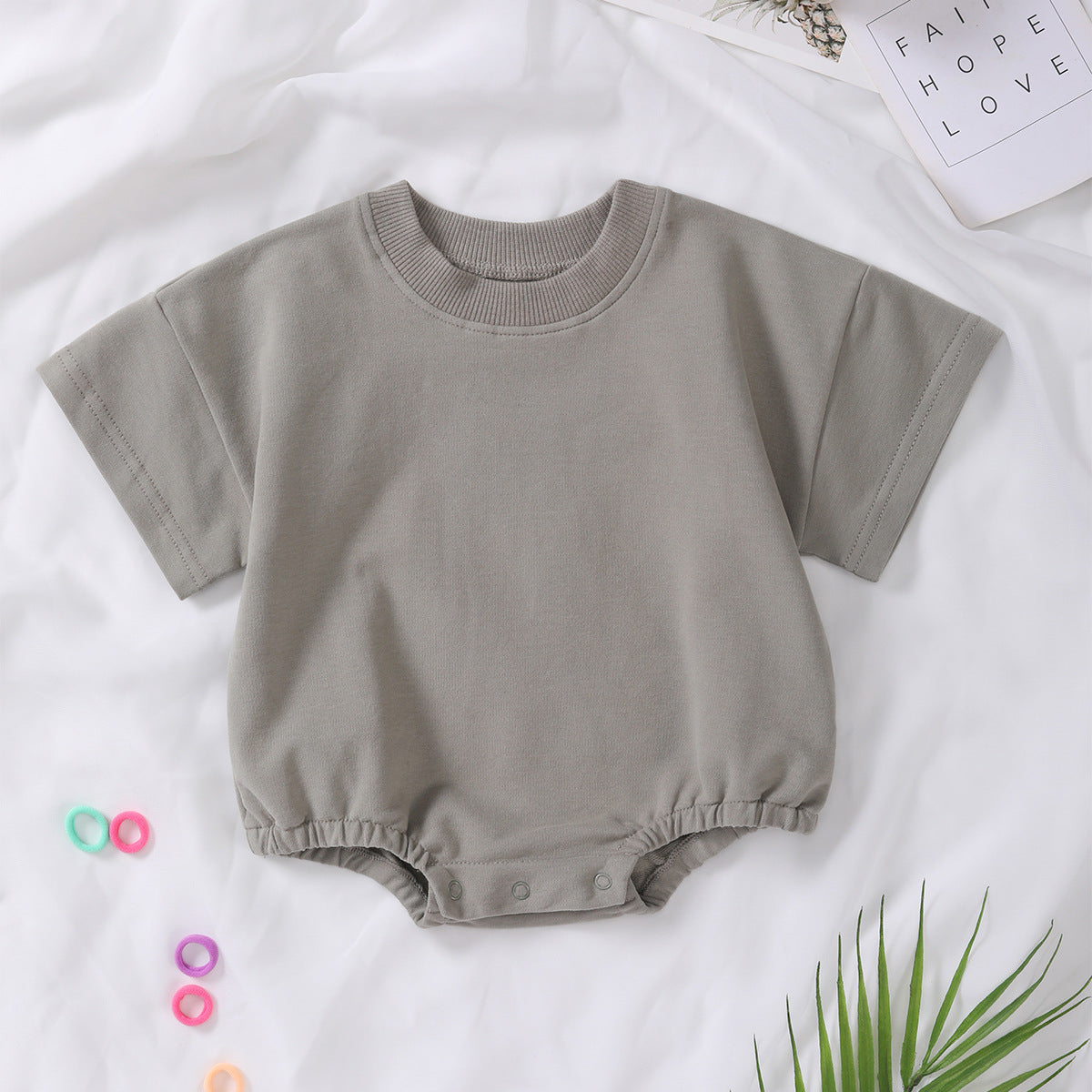 Organic Cotton Baby Romper