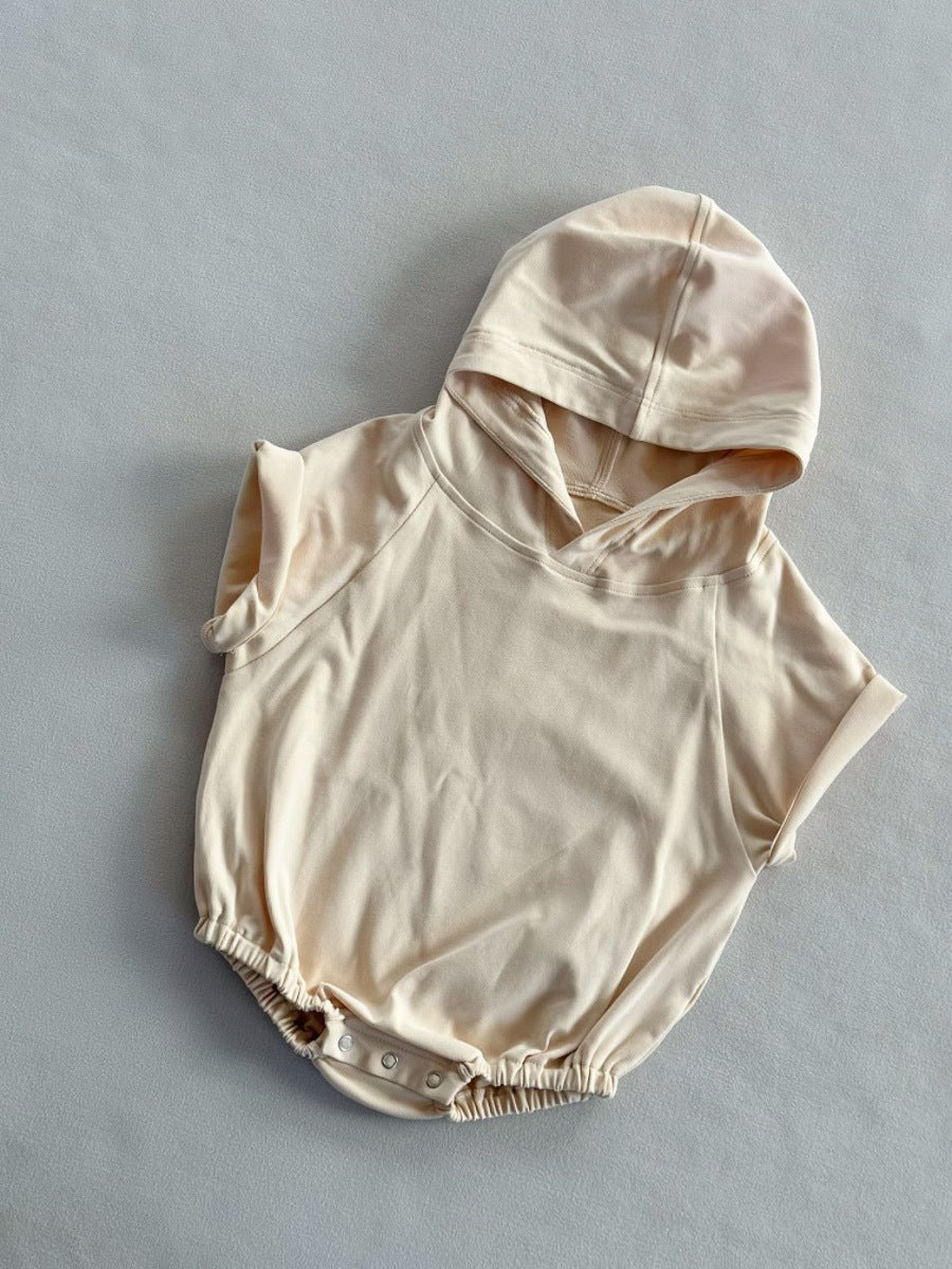 Candy Hooded Baby Romper